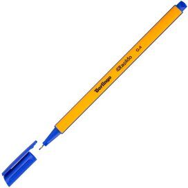 Ручка капиллярная Berlingo 'Rapido' синяя, 0,4мм, трехгранная