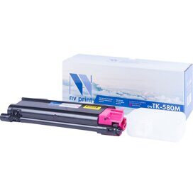 Картридж лазерный Nv Print TK580M, пурпурный, совместимый