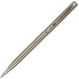 Ручка подарочная шариковая GALANT 'Arrow Chrome', корпус серебристый, хромированные детали, пишущий