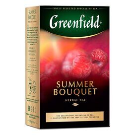Чай Greenfield Summer Bouquet (Самма Букет), травяной, листовой, 100 г