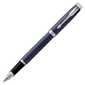 Ручка перьевая Parker 'IM Matte Blue CT' синяя, 0,8мм, подар. уп.