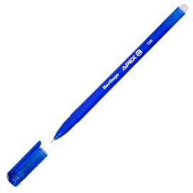 Ручка гелевая стираемая Berlingo 'Apex E', синяя, 0,5мм, трехгранная