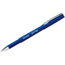 Ручка гелевая Berlingo 'Silk touch', синяя, 0,5мм, грип