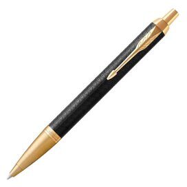 Ручка шариковая Parker 'IM Premium Black/Gold GT' синяя, 1,0мм, кнопочн., подар. уп.