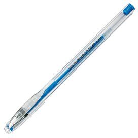 Ручка гелевая Crown 'Hi-Jell Color' голубая, 0,7мм